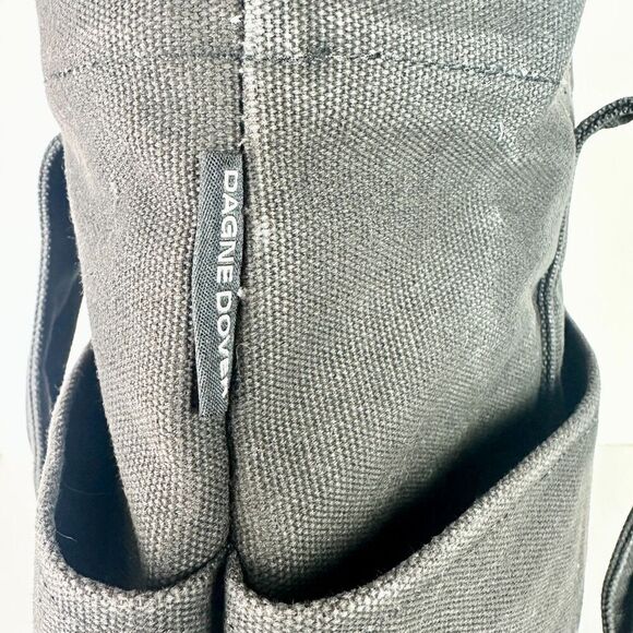 Dagne Dover Vida Organic Cotton Tote Laptop Bag Black - Picture 9 of 9